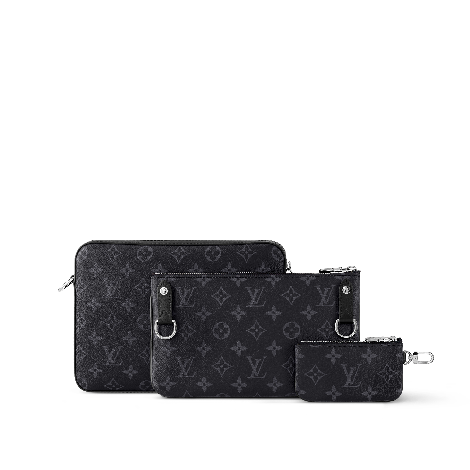 Louis Vuitton Trio Messenger Monogram Eclipse Reverse Monogram Eclipse